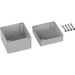 TRU COMPONENTS TC-9065656 Průmyslová skříň 122 x 120 x 105 ABS šedobílá (RAL 7035) 1 ks