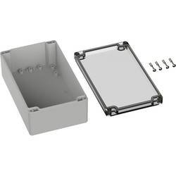 TRU COMPONENTS TC-9065484 Venkovní kryt 200 x 120 x 75 polykarbonát šedobílá (RAL 7035) 1 ks