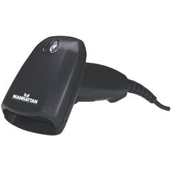 Manhattan 177672 USB-Kit skener čárových kódů kabelové 1D CCD černá ruční USB