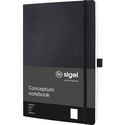 Sigel CO338 poznámková kniha Conceptum Softcover A4 čisté černá Počet listů: 97 listů