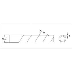 TRU COMPONENTS 1593151 TC-KSR19BK203 ochranná spirála pro kabely 15 do 50 mm černá 10 m