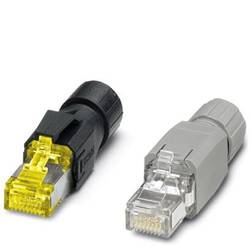 Phoenix Contact 1658008, RJ45 konektor, zástrčka, rovná, černá, 1 ks