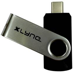 Xlyne USB flash disk Retail 8 GB černá/stříbrná 7600800 USB-C®