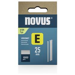 Novus Tools 044-0091 Hřebíky do sponkovačky Typ J Vnější délka 25 mm 1000 ks