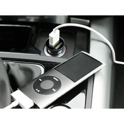 Eufab Mini USB zástrčka Proudová zatížitelnost (max.)=1 A Vhodný pro Univerzální 12 V na 5 V, 24 V na 5 V