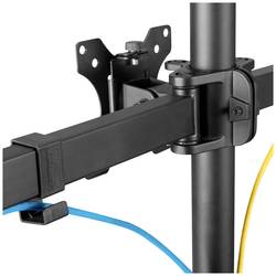 Neomounts FPMA-D550D3BLACK držák na stůl pro monitor 3 Displej: (s) 25,4 cm (10) - 68,6 cm (27) černá nakláněcí, otočný, naklápěcí, nastavitelná výška