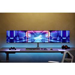 Neomounts FPMA-D550D3BLACK držák na stůl pro monitor 3 Displej: (s) 25,4 cm (10) - 68,6 cm (27) černá nakláněcí, otočný, naklápěcí, nastavitelná výška