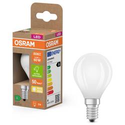 OSRAM HOMELIGHTING 4099854255816 LED Energetická třída (EEK2021) A (A - G) E14 kapkový tvar 3.8 W = 60 W teplá bílá (Ø x v) 45 mm x 45 mm 1 ks