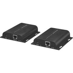 Monacor INS-100Z LAN (až 100 Mbit/s), HDMI™ extender (prodloužení) přes síťový kabel RJ45 100 m