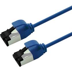 Roline 21.15.3250 RJ45 síťové kabely, propojovací kabely CAT 8.1 U/FTP 0.15 m modrá 1 ks