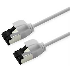 Roline 21.15.3270 RJ45 síťové kabely, propojovací kabely CAT 8.1 U/FTP 0.15 m bílá 1 ks