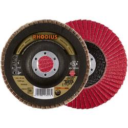 Rhodius 208747 JUMBO SPEED vějířovitý brusný kotouč Průměr 125 mm Ø otvoru 22.23 mm Zrnitost 60 nerezová ocel 1 ks