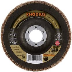 Rhodius 208747 JUMBO SPEED vějířovitý brusný kotouč Průměr 125 mm Ø otvoru 22.23 mm Zrnitost 60 nerezová ocel 1 ks