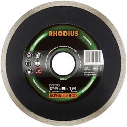 Rhodius 303054 DG50 diamantový řezný kotouč Průměr 125 mm Ø otvoru 22.23 mm obklady, keramika 1 ks