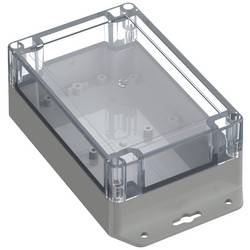 TRU COMPONENTS TC-10860812 Přírubové pouzdro 150 x 100 x 60 ABS-PC světle šedá 1 ks