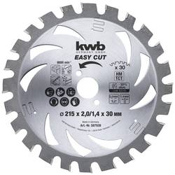 kwb 587938 tvrdokovový pilový kotouč 215 x 30 x 1.4 mm Počet zubů (na palec): 30 1 ks