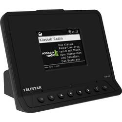 Telestar TOP 400 Schwarz internetové rádio černá