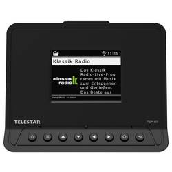 Telestar TOP 400 Schwarz internetové rádio černá