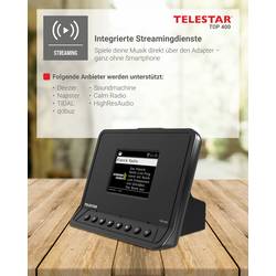 Telestar TOP 400 Schwarz internetové rádio černá
