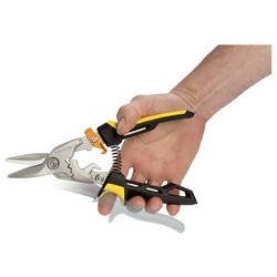 Fiskars Nůžky na plech PowerGear™, rovný řez 1027207