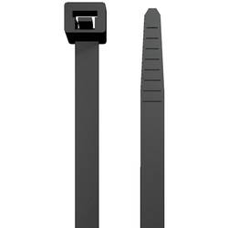 Weidmüller 2659340000, CB-UVR 200/4.8 BK, stahovací pásky, 4.8 mm, 200 mm, černá, odolná vůči UV záření, 100 ks
