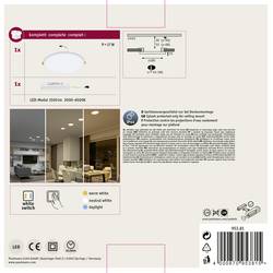 Paulmann 95381 Veluna VariFit LED panel vestavný, LED, 14 W, transparentní