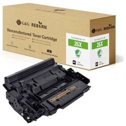 G&G Toner náhradní HP, Troy 26X kompatibilní černá 9000 Seiten Reborn remanufactured 21233