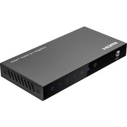 Roline HDMI přepínač s dálkovým ovládáním černá
