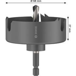 Bosch Accessories 2608594497 2608594497 vrtací korunka 68 mm 1 ks