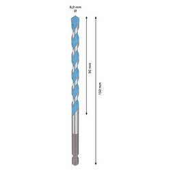 Bosch Accessories 2608902286, 2608902286 Multifunkční vrták, 8 mm, délka 150 mm