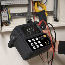 PCE Instruments Power Analyzer síťový analyzátor 3fázové, 1fázové s funkcí záznamníku, vč. proudových kleští, Měření spotřeby energie, Hledání poruch