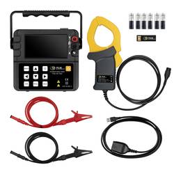 PCE Instruments Power Analyzer síťový analyzátor 3fázové, 1fázové s funkcí záznamníku, vč. proudových kleští, Měření spotřeby energie, Hledání poruch