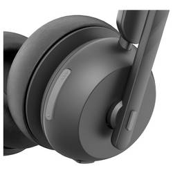 Hama Headset otevřená (On Ear) Bluetooth® stereo černá headset, vč. nabíjecí a dokovací stanice Počítače