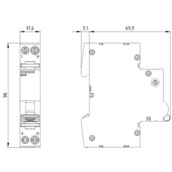 Siemens 5SV60166MC16 5SV6016-6MC16 požární spínač 2pólový 16 A