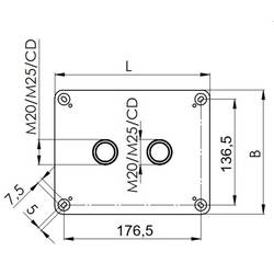 Wiska 10111121 rozbočovací krabice (d x š x v) 200 x 160 x 94 mm bílá IP66 / IP67 1 ks