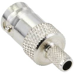 TRU COMPONENTS TC-9920756 BNC konektor zásuvka, rovná 50 Ω 1 ks
