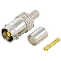TRU COMPONENTS TC-9920756 BNC konektor zásuvka, rovná 50 Ω 1 ks