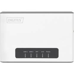 Digitus DN-13024 síťový print server USB-A, LAN (až 100 Mbit/s), Wi-Fi