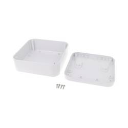 Hammond Electronics 1556FAWH univerzální pouzdro 160 x 160 x 70 plast ABS zpomalující hoření bílá 1 ks