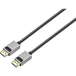 SpeaKa Professional DisplayPort kabel Konektor DisplayPort, Konektor DisplayPort 3.00 m černá SP-9510452 8K UHD Kabel DisplayPort