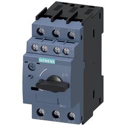 Siemens 3RV2021-1AA15 výkonový vypínač 1 ks Rozsah nastavení (proud): 1.1 - 1.6 A Spínací napětí (max.): 690 V/AC (š x v x h) 45 x 97 x 97 mm