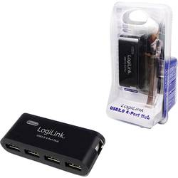 LogiLink UA0085 USB Hub 4 porty USB-A USB 2.0 480 MBit/s černá UA0085