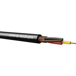 Kabeltronik LifYDY 390300800-1 řídicí kabel 3 x 0.08 mm², metrové zboží, černá