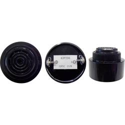 TRU COMPONENTS 595249 miniaturní bzučák Hlučnost: 90 dB Napětí: 24 V/DC střídavý tón, nepřerušovaný tón 1 ks