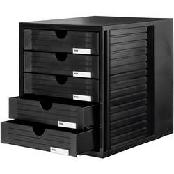 HAN Systembox 1450-13 box se zásuvkami černá DIN A4, DIN C4 Počet zásuvek: 5