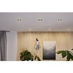 Paulmann 94473 LED vestavné svítidlo, LED, pevně vestavěné LED, 18 W, černá (matná), sada 3 ks