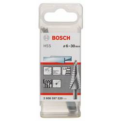 Bosch Accessories 2608597520 Bosch Power Tools HSS stupňovitý vrták Celková délka 93.5 mm kuželový záhlubník 3 břitý 1 ks