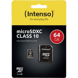 Intenso High Performance paměťová karta microSDXC 64 GB Class 10 vč. SD adaptéru