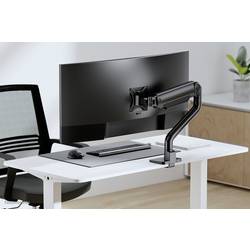 Neomounts DS70S-950BL1 držák na stůl pro monitor 1 Displej: (s) 43,2 cm (17) - 124,5 cm (49) černá naklápěcí, otočný, nakláněcí, nastavitelná výška