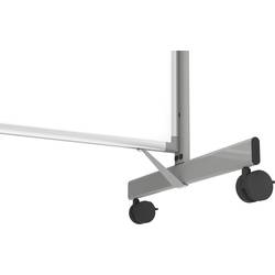 Maul maticová deska MAULpro easy2move (š x v) 1000 mm x 1800 mm bílá plastový oboustranně použitelná , vč. sady koleček